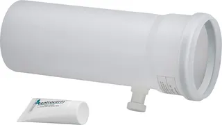 BOSCH Abgaszubehör AZB 1356 Zuluftanschlussstück gerade, d:110 mm