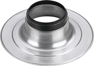 BOSCH Abgaszubehör AZB 1322 Flachdachflansch, d:160 mm, Aluminium