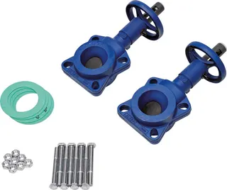 BOSCH Installationszubehör Nr. 1610 Hydraulisches Absperrset für 75-150 kW