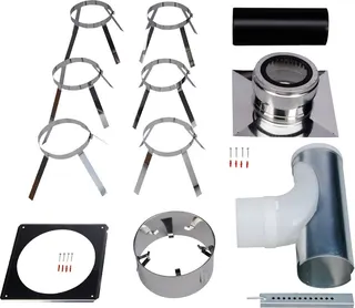 BOSCH Abgaszubehör AZB 955 Schachtpaket d:250 mm, PP