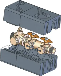 BOSCH Zubehör für Solewärmepumpen Füll- und Spüleinrichtung DN 25