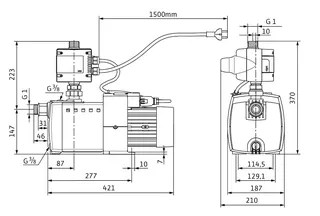 WILO-HIMULTI 3 C1-25 P