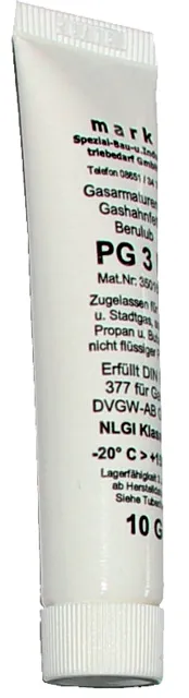 Wolf Schmierfett für Gasarmaturen 10 gr-Tube
