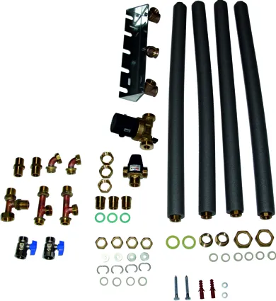 Wolf Anschluss-Set Warm-/Kaltwasser für CSZ-2