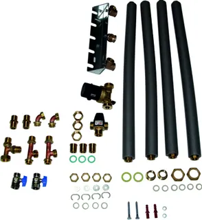 Wolf Anschluss-Set Warm-/Kaltwasser für CSZ-2