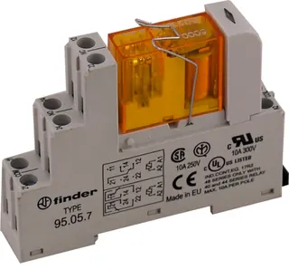 Wolf Relais+Sockel 8-pol 230Vac 2Wechsler 8A für BWL-1