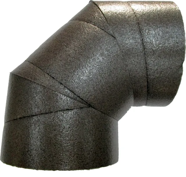Wolf ISO-Rohr Bogen DN160 90Gr ohne Einsteckmuffen