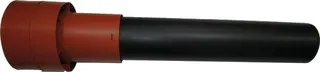 Wolf CWL-Dachdurchführung 1159mm wärme- gedämmt Innenw. Dm 150mm rot,Nr. 2577000