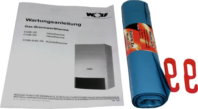 Wolf Reinigungs-Ergänzungsset CGB-35/50