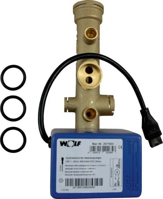 Wolf Hydroblock inkl. 3 Wege Ventil (ersetzt Art.-Nr. 2071855)