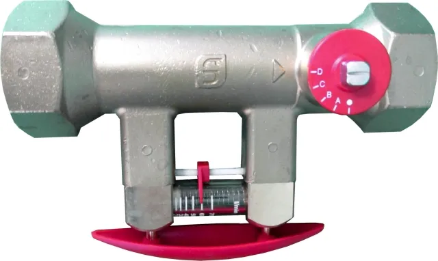 Wolf Hydraulisches Abgleichventil DN20 3/4 Innengewinde, Meßbereich 4-15L/min