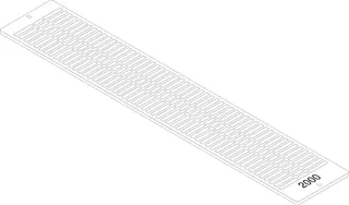Junkers Ersatzteil TTNR: 87183404200 Aufsteckgitter 30/33-2000 RAL9016 everp