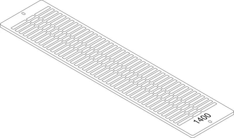 Junkers Ersatzteil TTNR: 87183404140 Aufsteckgitter 30/33-1400 RAL9016 everp