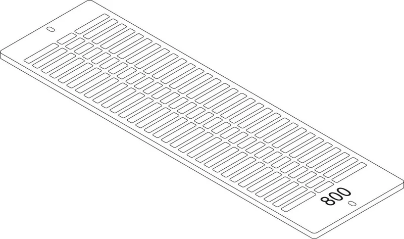 Junkers Ersatzteil TTNR: 87183404080 Aufsteckgitter 30/33-800 RAL9016 everp