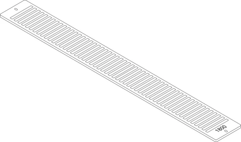 Junkers Ersatzteil TTNR: 87183403180 Aufsteckgitter 20/22-1800 RAL9016 everp