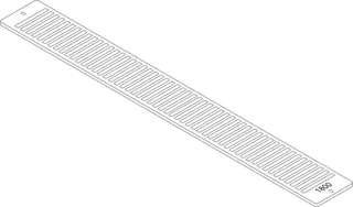 Junkers Ersatzteil TTNR: 87183403180 Aufsteckgitter 20/22-1800 RAL9016 everp