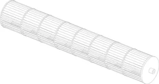 BOSCH Cross flow fan