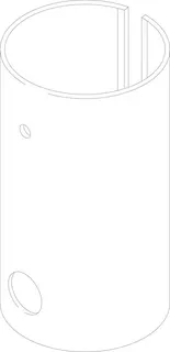 BOSCH Ersatzteil 7735501774 Folienmantel silber SH370RW everp
