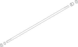 SIEGER Ersatzteil TTNR: 5526060 Ankerstange M16x2015 kpl Ersatz