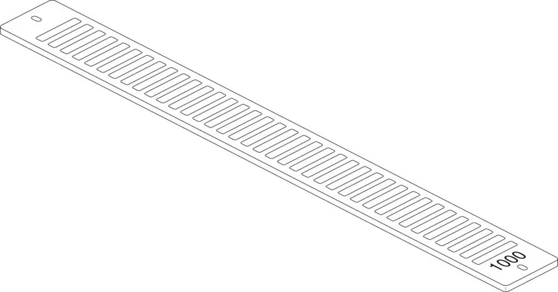 Junkers Ersatzteil TTNR: 87183402100 Aufsteckgitter 21S-1000 RAL9016 everp