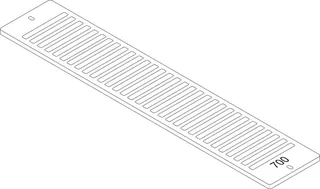 Junkers Ersatzteil TTNR: 87183403070 Aufsteckgitter 20/22-700 RAL9016 everp