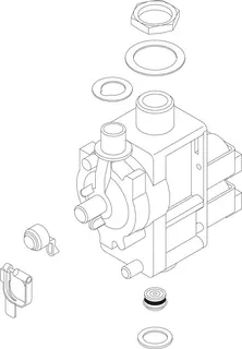Bosch Ersatzteil 8738717480 Gasarmatur