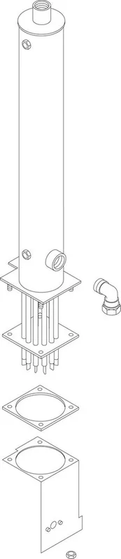 SIEGER Ersatzteil Elektroheizung 3/4"