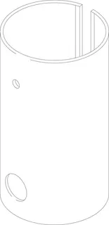 BOSCH Ersatzteil TTNR: 7735501775 Folienmantel silber SH400RW everp