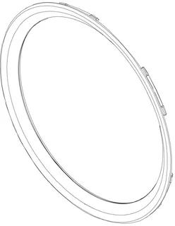 BOSCH Bezel Blechfront Schutzring für GC5300i WM..