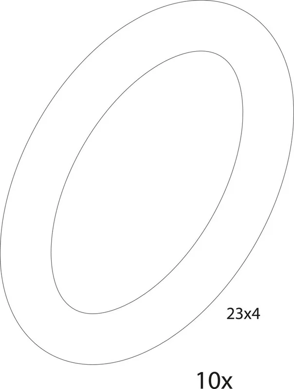 BOSCH Ersatzteil 87167713530 O-Ring 23x4 (10x)