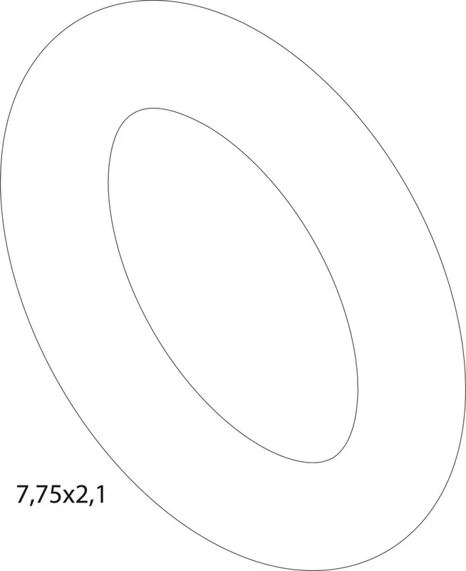 BOSCH O-Ring 7.75 X 2.1 L (x1) für GC5300iWM 17/100S, 24/100S, 24/210SO