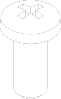 JU/BOSCH Ersatzteil TTNR: 29123011540 Schraube M5X12 (10x)