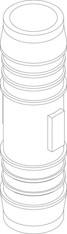 BOSCH Ersatzteil TTNR: 8738211437 Kupplungsschlauch gerade 19 mm
