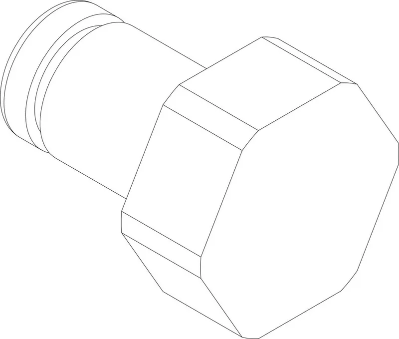 BOSCH Ersatzteil TTNR: 8738211436 Bolzen für Scharniere