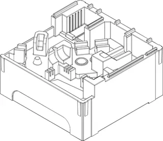 BOSCH Ersatzteil TTNR: 8738211426 EPP-Tank oben