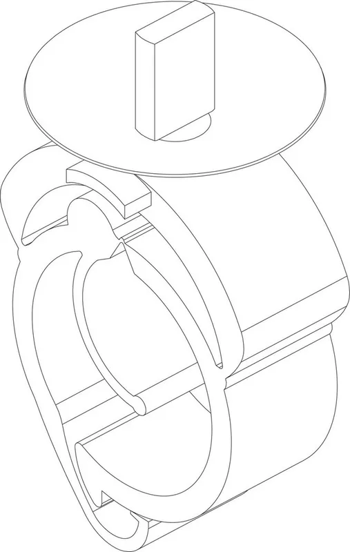 BOSCH Ersatzteil TTNR: 8738211418 Klammer (2x)