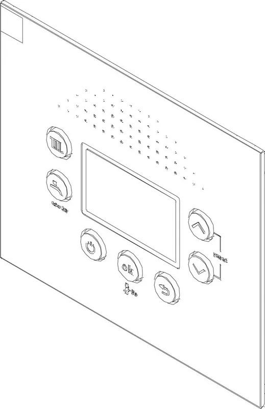 BOSCH Blende für GC5300i WM..