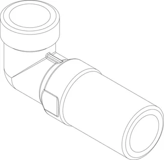 Junkers Ersatzteil TTNR: 8737602560 Bogen 3/4"