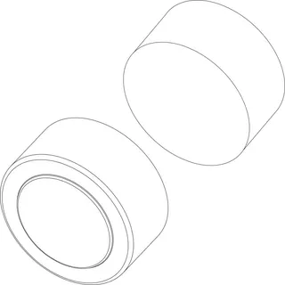 BOSCH Ersatzteil TTNR: 7735501901 Abdeckung E-Muffe 390-490 everp