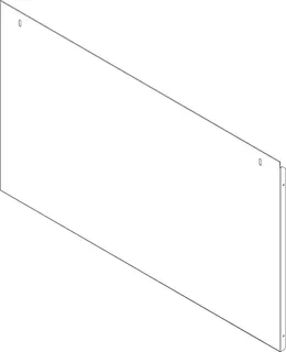 BOSCH Ersatzteil TTNR: 8738209629 Abdeckung vorne unten