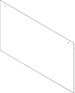 BOSCH Ersatzteil TTNR: 8738209627 Abdeckung vorne unten