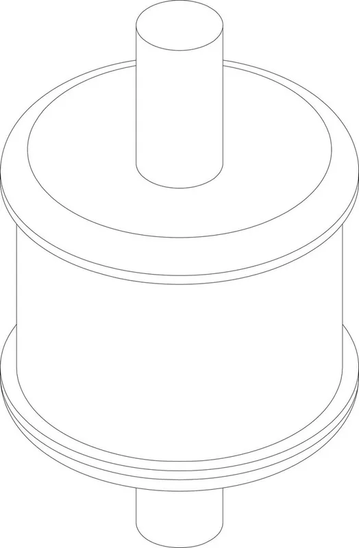 BOSCH Ersatzteil TTNR: 8738209111 Schwingungsdämpfer