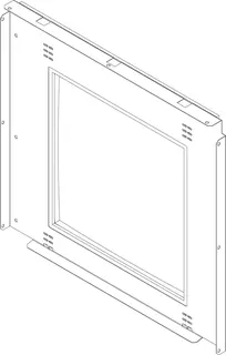 BOSCH Ersatzteil TTNR: 8738209098 Abdeckung hinten