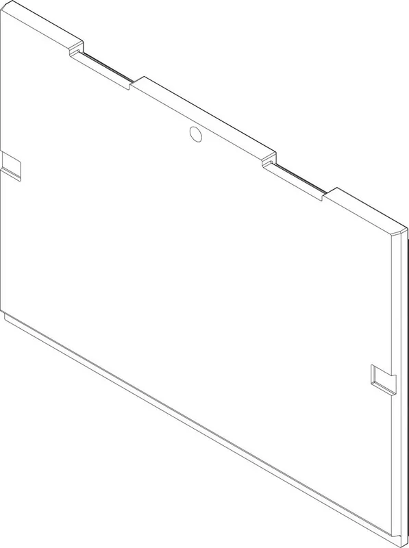 JU/BOSCH Ersatzteil TTNR: 8738206982 Vorderwand EPP > 10 kW
