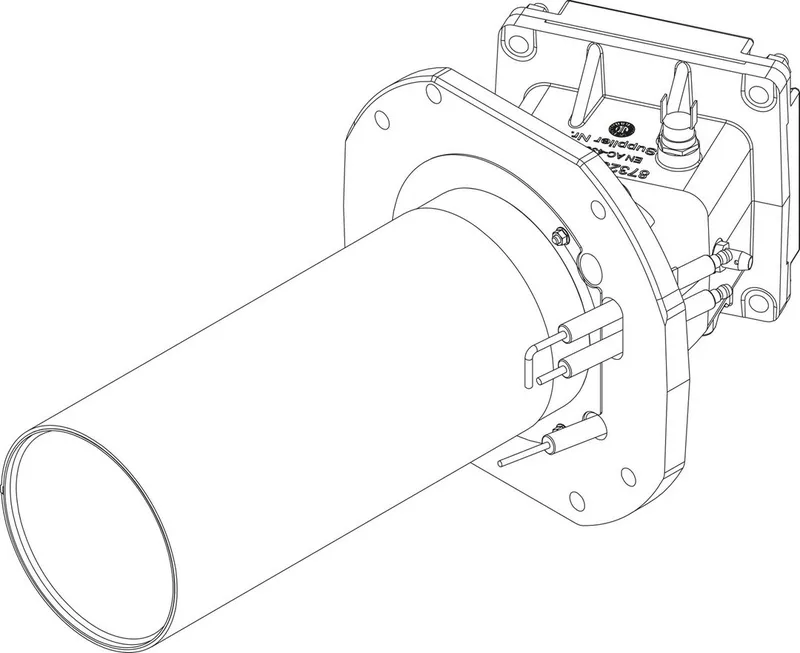 BOSCH Ersatzteil TTNR: 8738805224 Brennereinheit 150 kW everp
