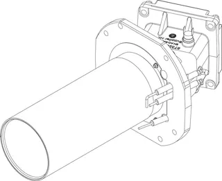 BOSCH Ersatzteil TTNR: 8738805224 Brennereinheit 150 kW everp