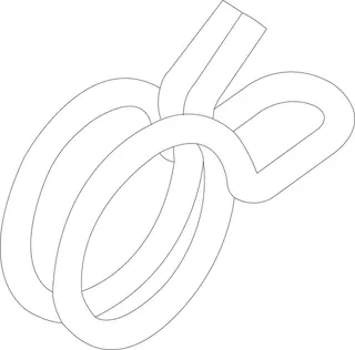 BOSCH Ersatzteil TTNR: 8738805015 Schlauchsicherung (Klammer) (10x) everp
