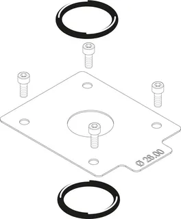 BOSCH Ersatzteil TTNR: 8738805011 Gasdrossel VR4XX D = 26,00 mm everp