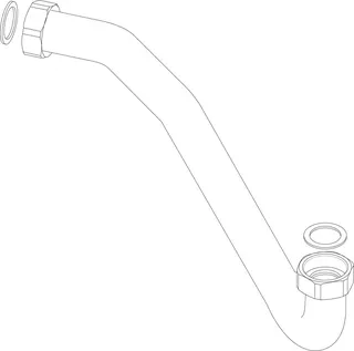 BOSCH Ersatzteil TTNR: 8738804975 Flexrohr DN20 CLA-1 everp