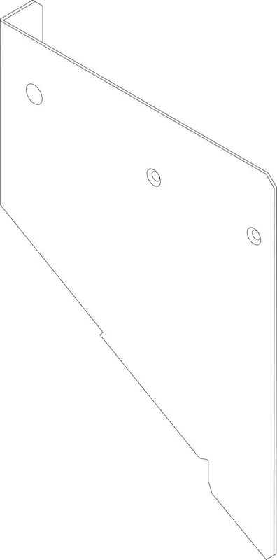 BOSCH Ersatzteil TTNR: 8738804948 Halteblech Trafo CLA-1 everp